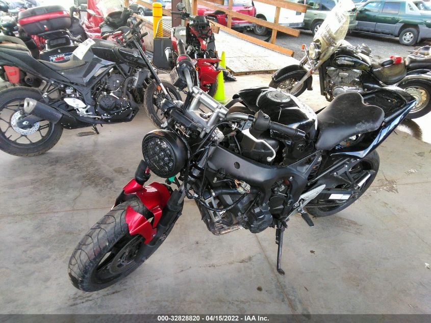 2007 YAMAHA FZ6 SHG JYARJ13EX7A003084