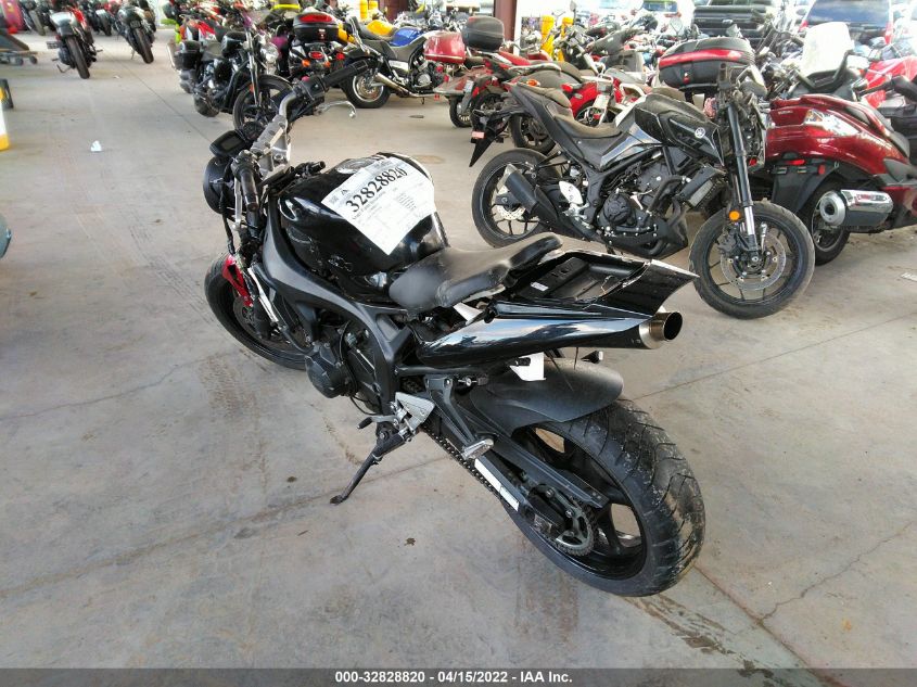 2007 YAMAHA FZ6 SHG JYARJ13EX7A003084