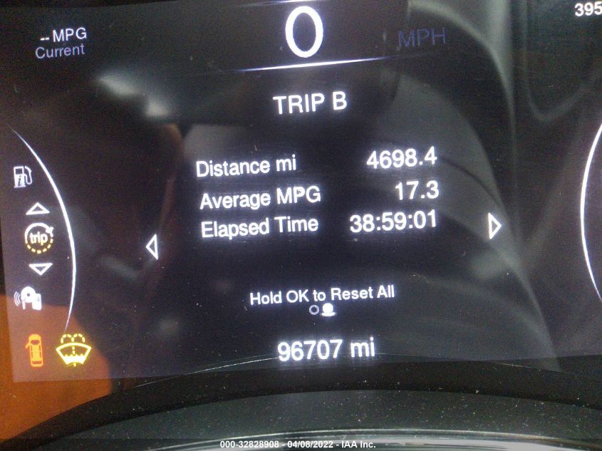 2015 JEEP GRAND CHEROKEE OVERLAND 1C4RJFCG0FC866899