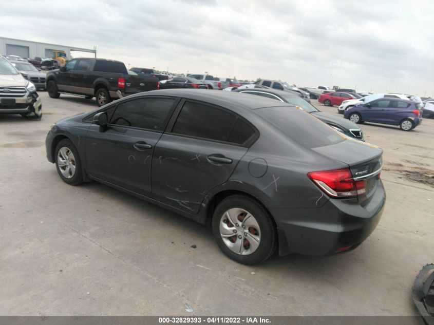 2013 HONDA CIVIC SDN LX 2HGFB2F52DH522277