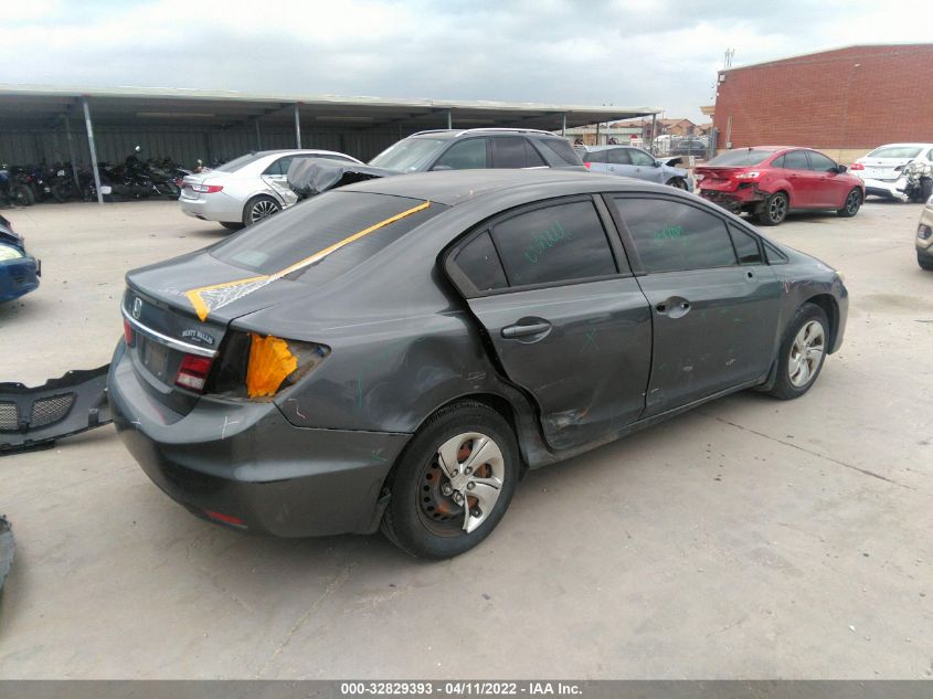 2013 HONDA CIVIC SDN LX 2HGFB2F52DH522277