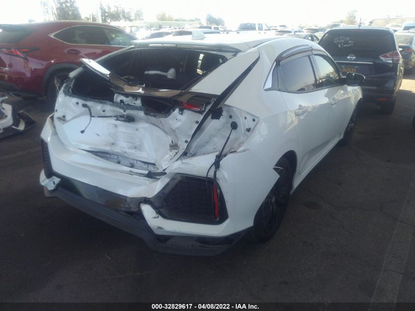 2018 HONDA CIVIC HATCHBACK EX SHHFK7H51JU400891