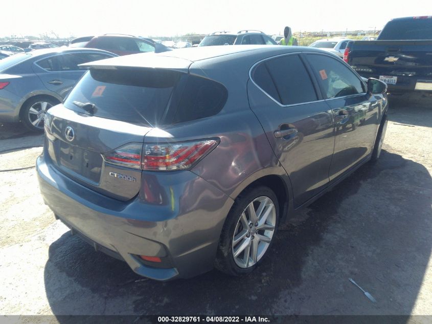 2016 LEXUS CT 200H HYBRID JTHKD5BH5G2256662