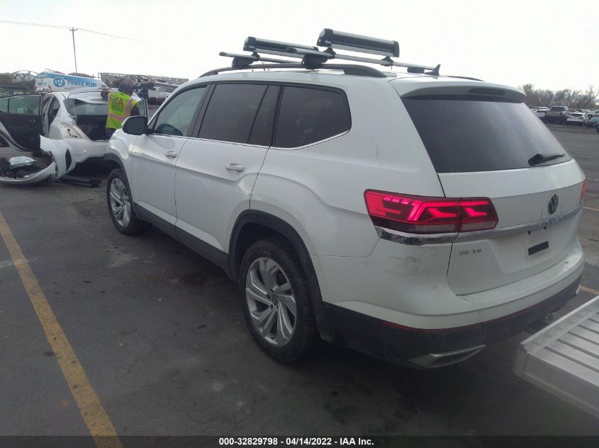 2021 VOLKSWAGEN ATLAS 3.6L V6 SE W/TECHNOLOGY 1V2JR2CA5MC537279