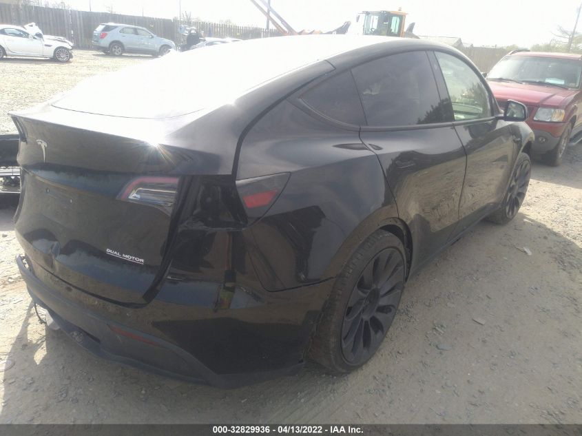 2021 TESLA MODEL Y PERFORMANCE 5YJYGDEF4MF178553
