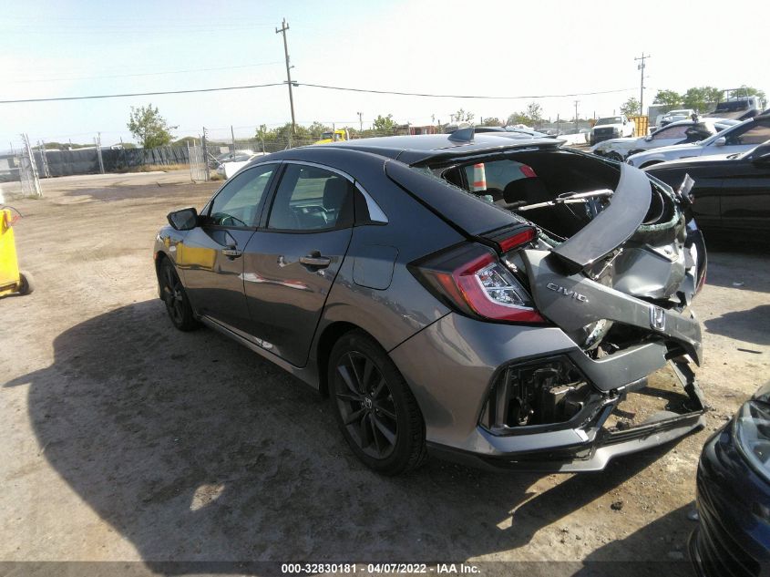 2021 HONDA CIVIC HATCHBACK EX SHHFK7H62MU403313