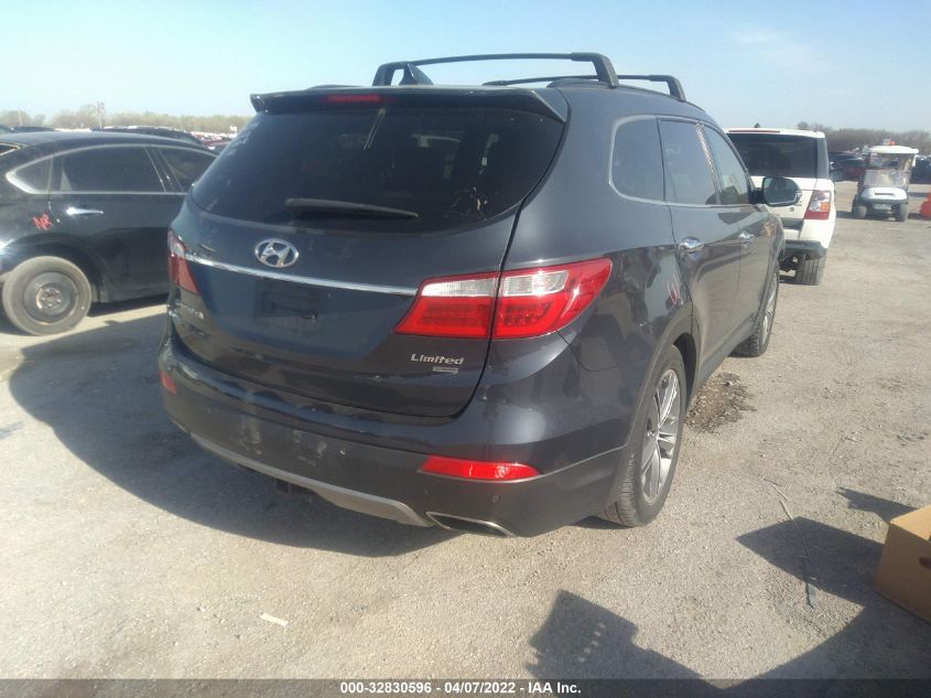 2014 HYUNDAI SANTA FE LIMITED KM8SR4HF6EU080849