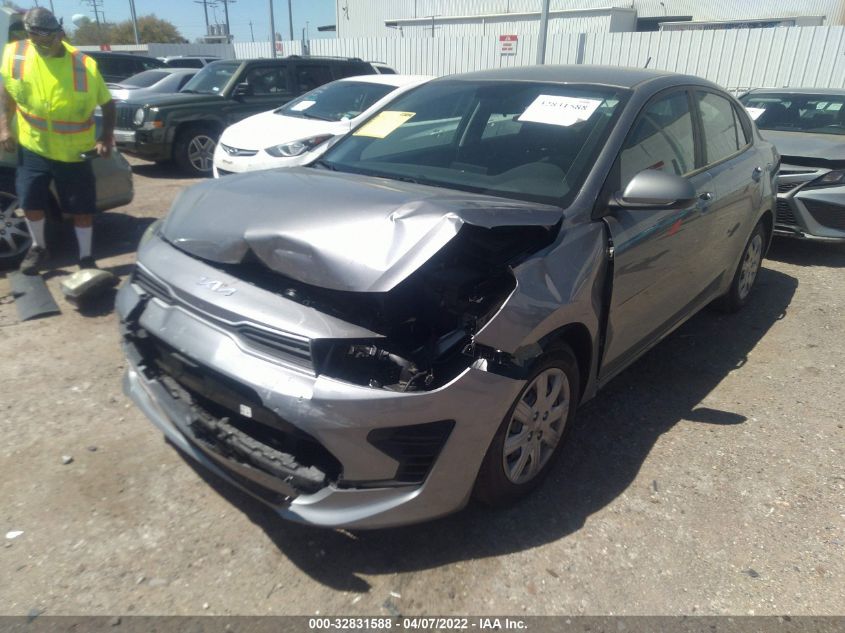 2022 KIA RIO S 3KPA24AD3NE462123