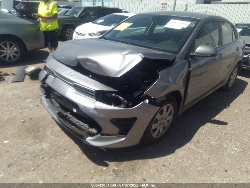 2022 KIA RIO S 3KPA24AD3NE462123