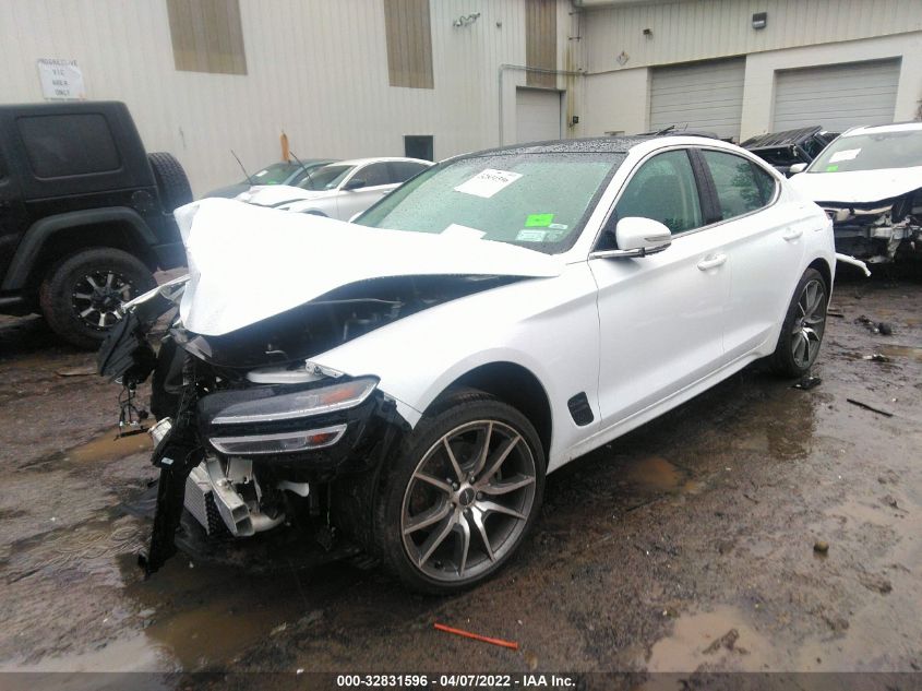 2022 GENESIS G70 2.0T KMTG34TA0NU086624