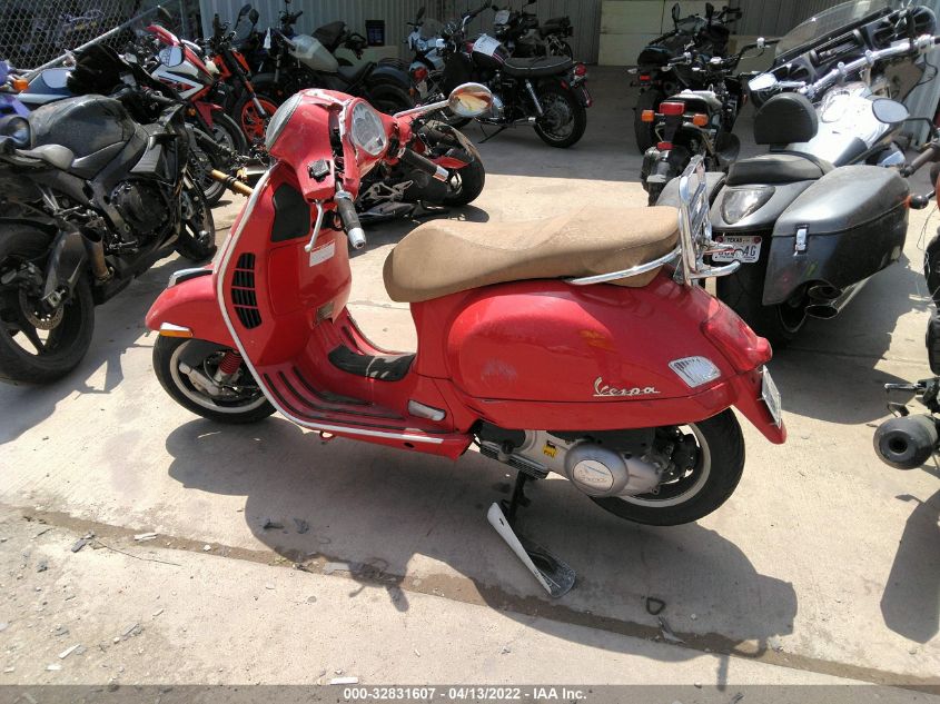 2013 VESPA GTS 300 SUPER ZAPM459L7D5703912