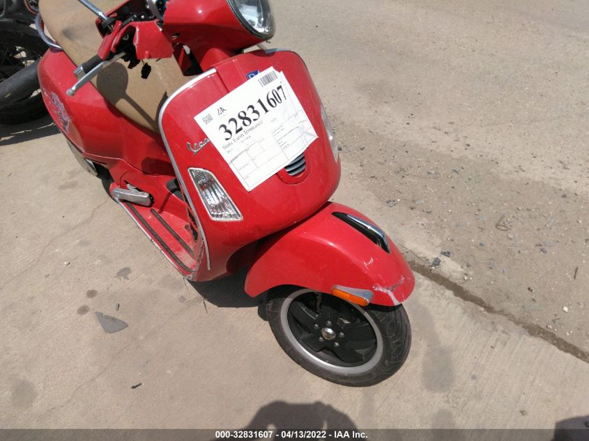 2013 VESPA GTS 300 SUPER ZAPM459L7D5703912