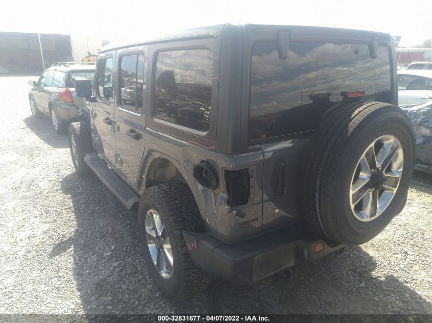 2019 JEEP WRANGLER UNLIMITED SAHARA 1C4HJXEN7KW547554
