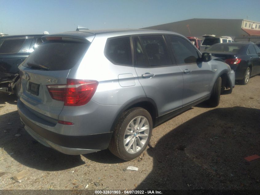2014 BMW X3 XDRIVE28I 5UXWX9C57E0D10236