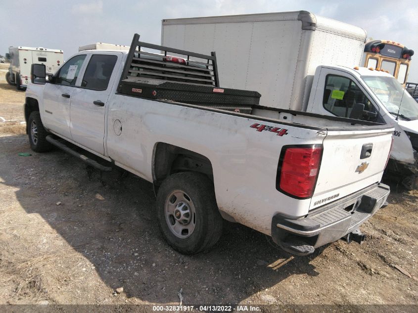 2019 CHEVROLET SILVERADO 2500HD 1GC1KREGXKF236227
