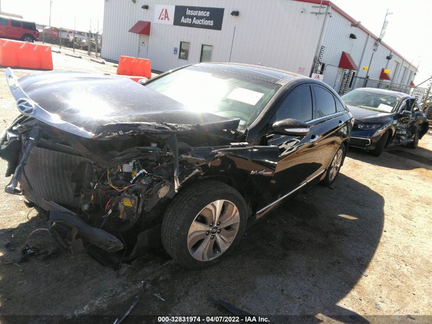 2015 HYUNDAI SONATA HYBRID LIMITED KMHEC4A42FA129202