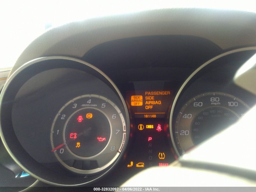 2013 ACURA MDX ADVANCE PKG 2HNYD2H65DH505264