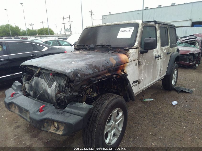 2021 JEEP WRANGLER UNLIMITED SPORT S 1C4HJXDNXMW805571