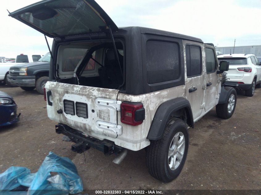 2021 JEEP WRANGLER UNLIMITED SPORT S 1C4HJXDNXMW805571