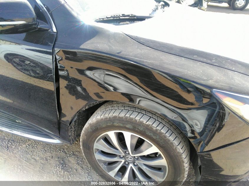 2014 ACURA MDX TECHNOLOGY 5FRYD3H62EB019612