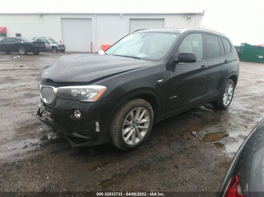 2017 BMW X3 XDRIVE28I 5UXWX9C5XH0D96792