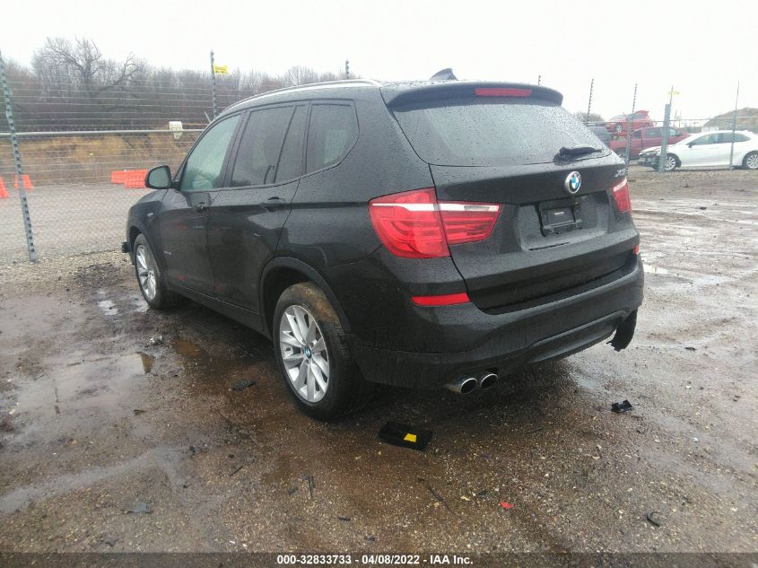 2017 BMW X3 XDRIVE28I 5UXWX9C5XH0D96792