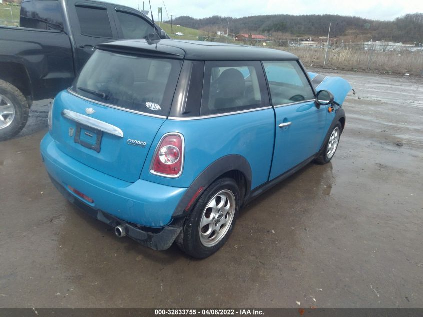 2013 MINI COOPER HARDTOP WMWSU3C52DT691071