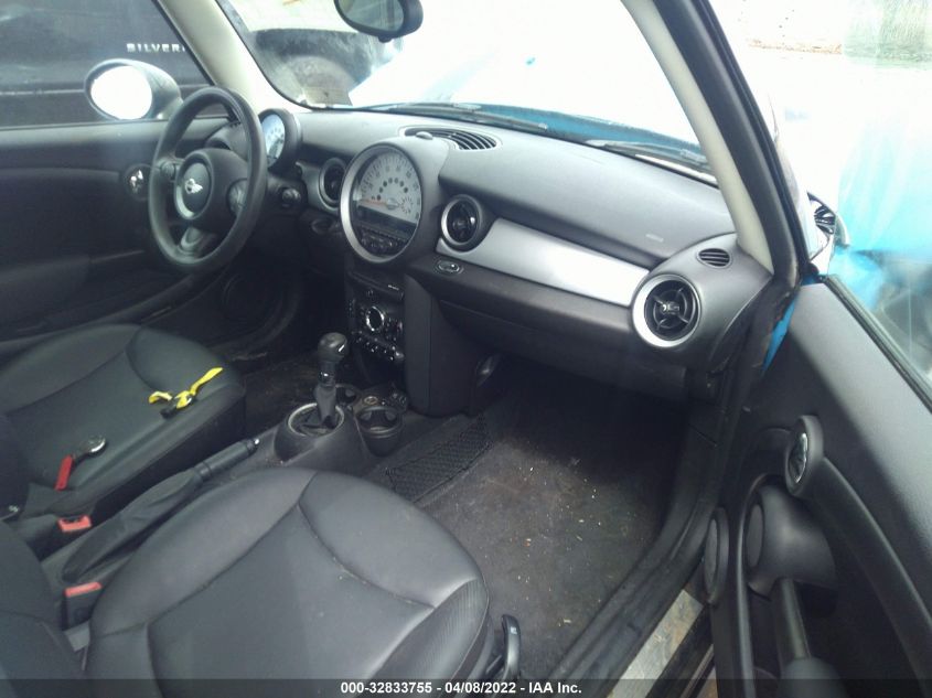 2013 MINI COOPER HARDTOP WMWSU3C52DT691071