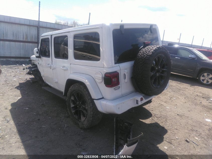 2021 JEEP WRANGLER UNLIMITED SAHARA HIGH 1C4HJXEG2MW507581