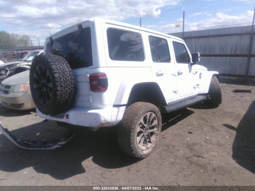 2021 JEEP WRANGLER UNLIMITED SAHARA HIGH 1C4HJXEG2MW507581