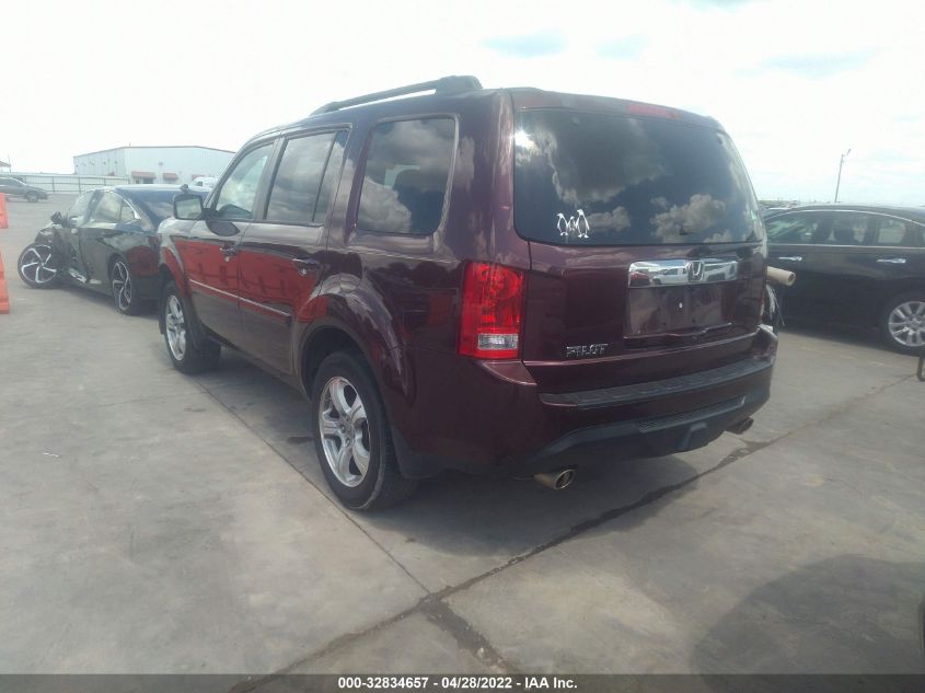 2013 HONDA PILOT EX-L 5FNYF3H53DB015781