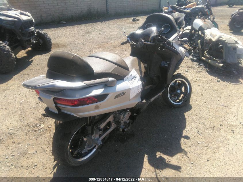2016 PIAGGIO MP3 500 SPORT ABS ZAPM860XXG5000416