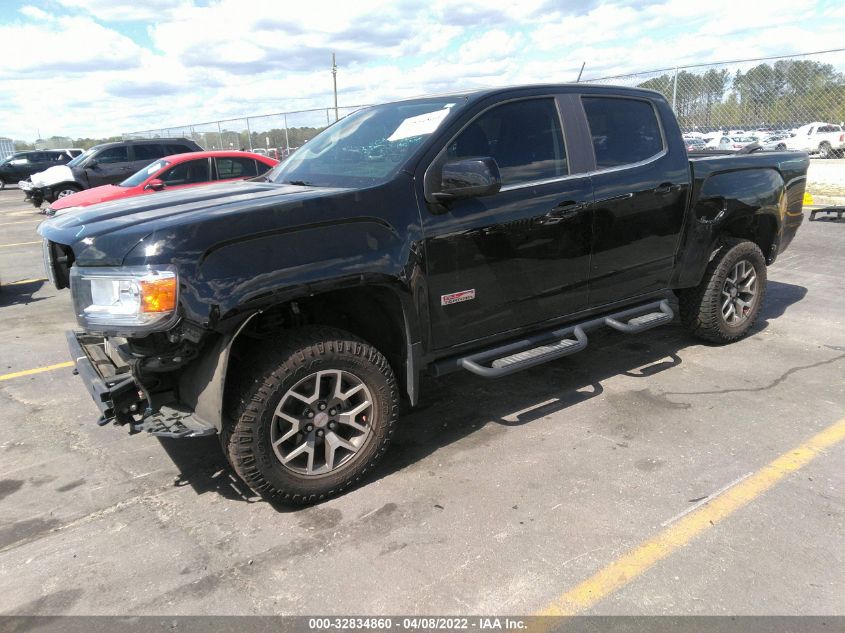 2019 GMC CANYON 4WD ALL TERRAIN W/LEATHER 1GTG6FEN4K1287943