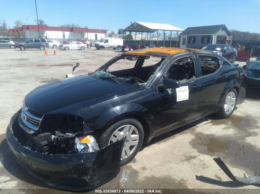 2013 DODGE AVENGER SE 1C3CDZAG7DN749599