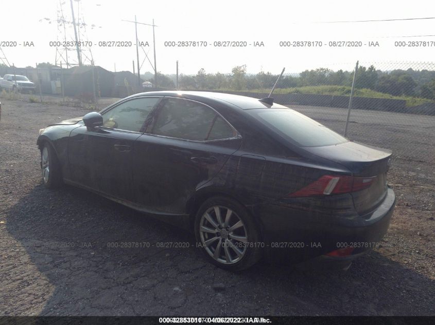 2014 LEXUS IS 250 JTHCF1D26E5002907