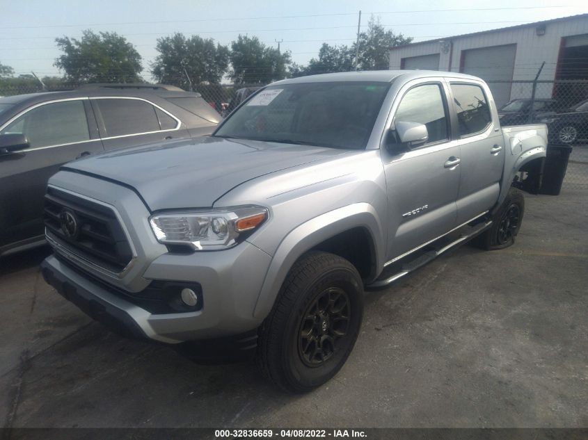 2022 TOYOTA TACOMA 2WD SR5/TRD SPORT 3TMAZ5CN1NM167017