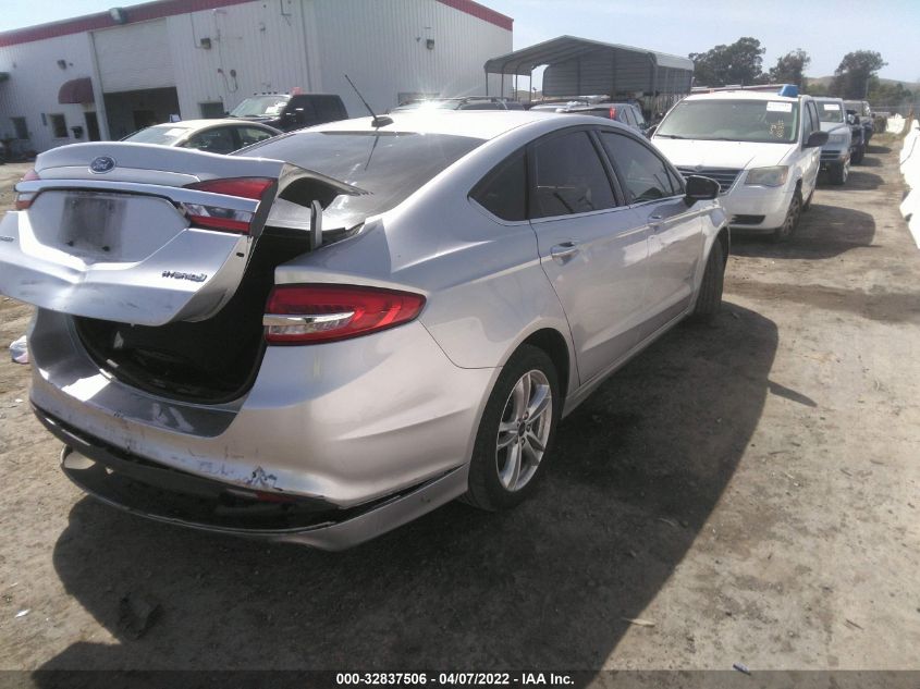 2018 FORD FUSION HYBRID S 3FA6P0UU5JR253549