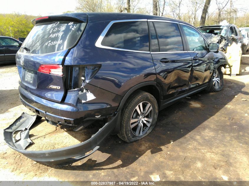 2016 HONDA PILOT EX-L 5FNYF6H50GB058108