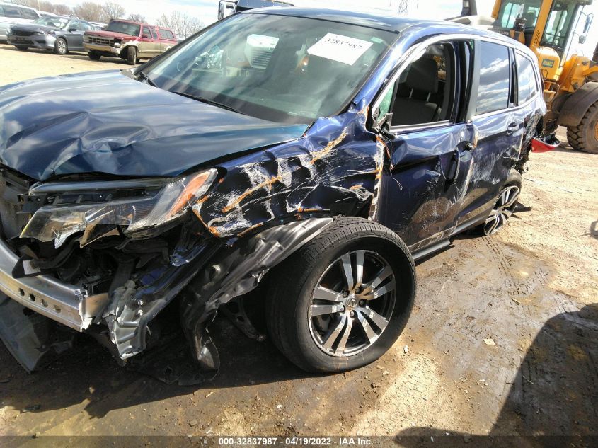 2016 HONDA PILOT EX-L 5FNYF6H50GB058108