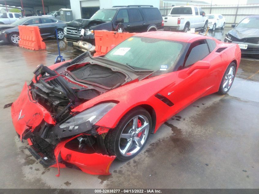 2014 CHEVROLET CORVETTE STINGRAY STINGRAY/2LT 1G1YC2D71E5128389