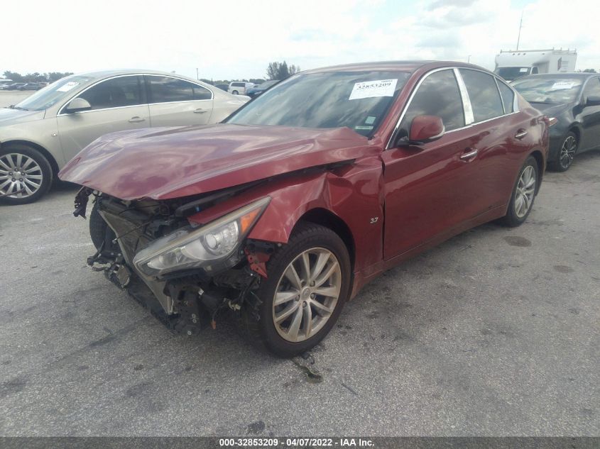 2014 INFINITI Q50 JN1BV7AP7EM674891