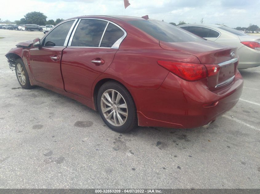2014 INFINITI Q50 JN1BV7AP7EM674891