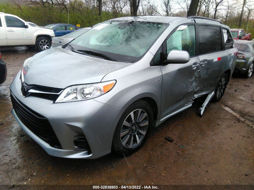 2019 TOYOTA SIENNA LE 5TDJZ3DC9KS218860