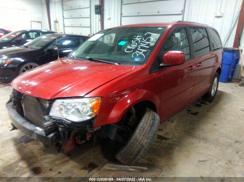 2014 DODGE GRAND CARAVAN SXT 2C4RDGCG7ER390492