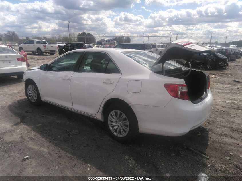 2013 TOYOTA CAMRY LE 4T1BF1FK1DU273576