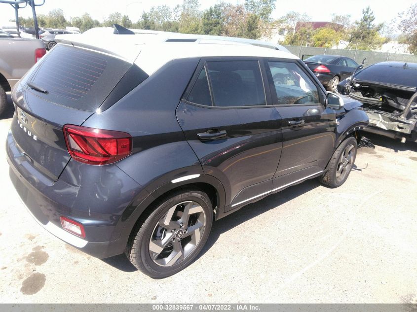 2022 HYUNDAI VENUE LIMITED KMHRC8A36NU166802
