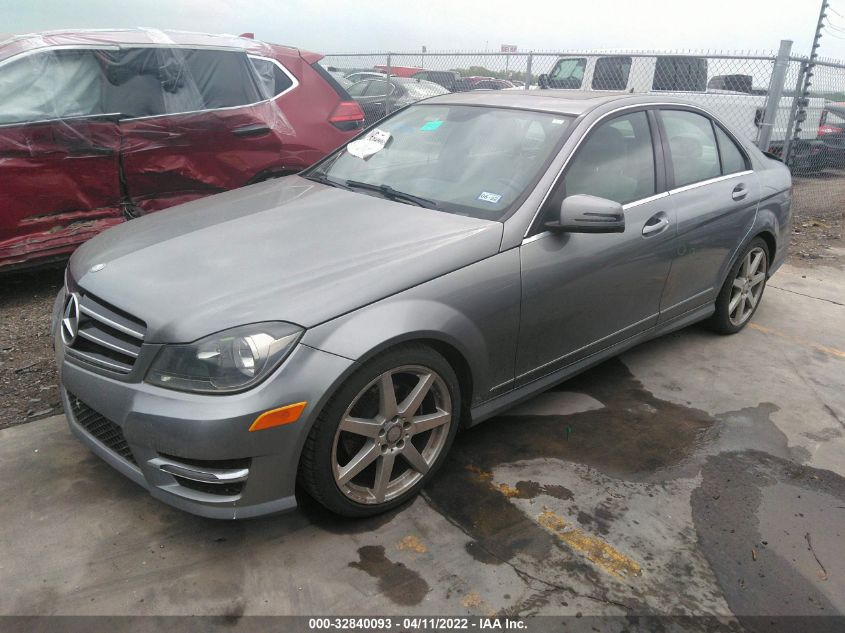 2014 MERCEDES-BENZ C-CLASS C 250 WDDGF4HB4EA958754