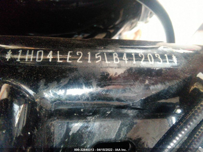 2020 HARLEY-DAVIDSON XL883 N 1HD4LE215LB412031