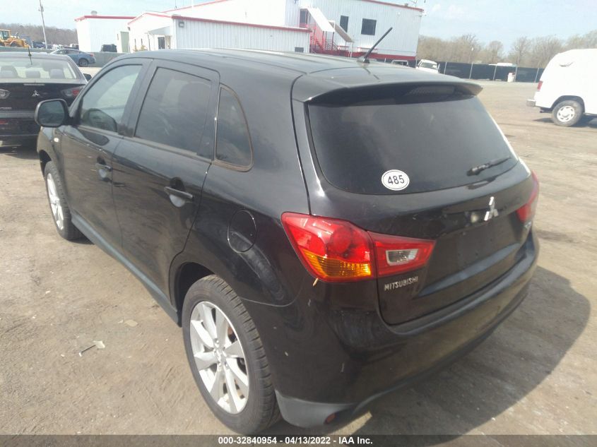 2013 MITSUBISHI OUTLANDER SPORT ES 4A4AP3AU7DE020217