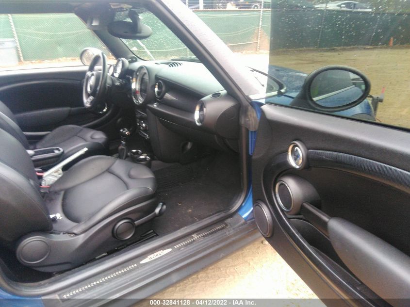 2014 MINI COOPER CONVERTIBLE S WMWZP3C56ET707649